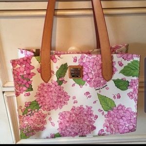 Dooney & Bourke pink hydrangea purse